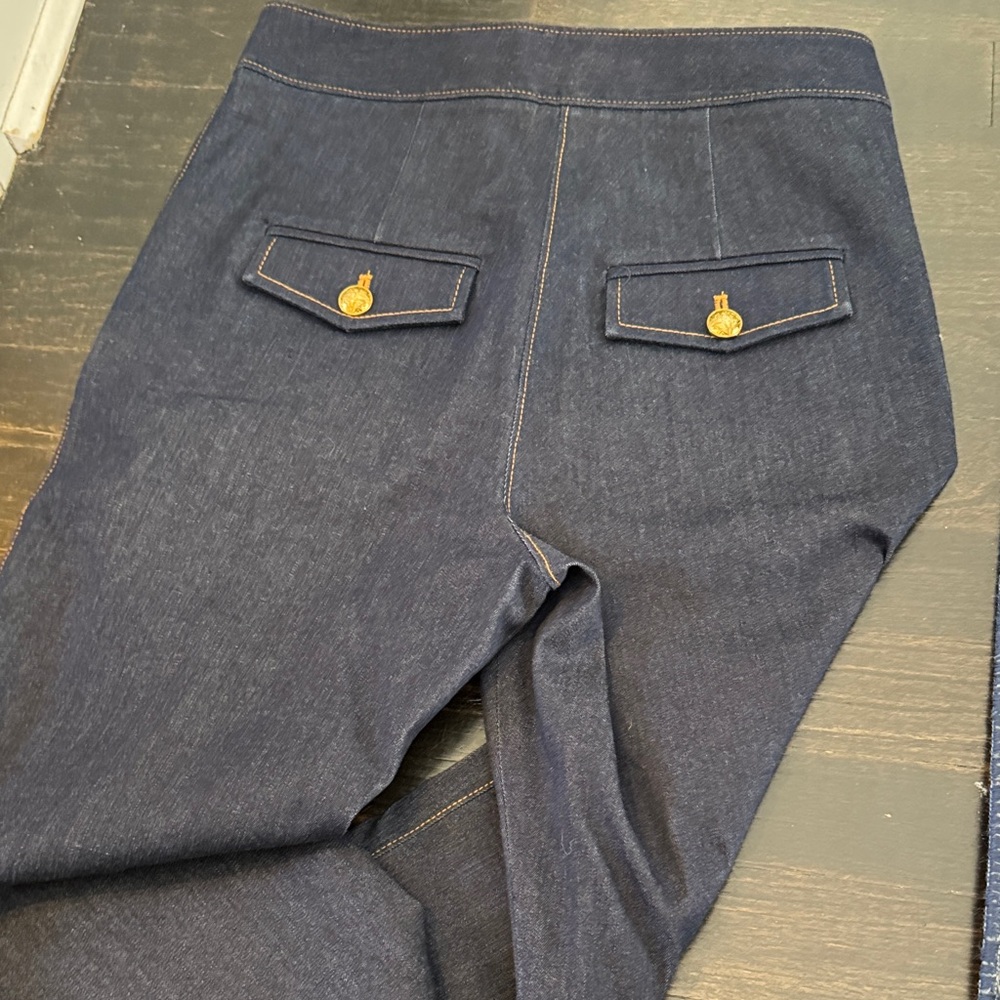 Veronica Beard Dark Blue kimara Jeans size 2